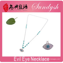 Evil Eye Jewelry Handmade Lucky Evil Eye Meaning Silver Necklaces